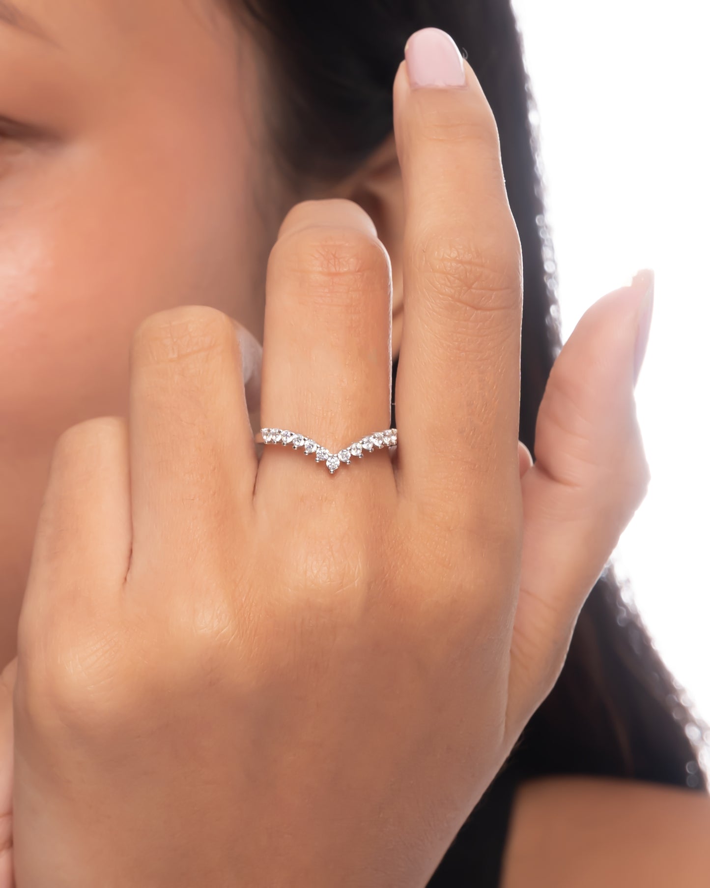 RING STUDDED WITH CZ
