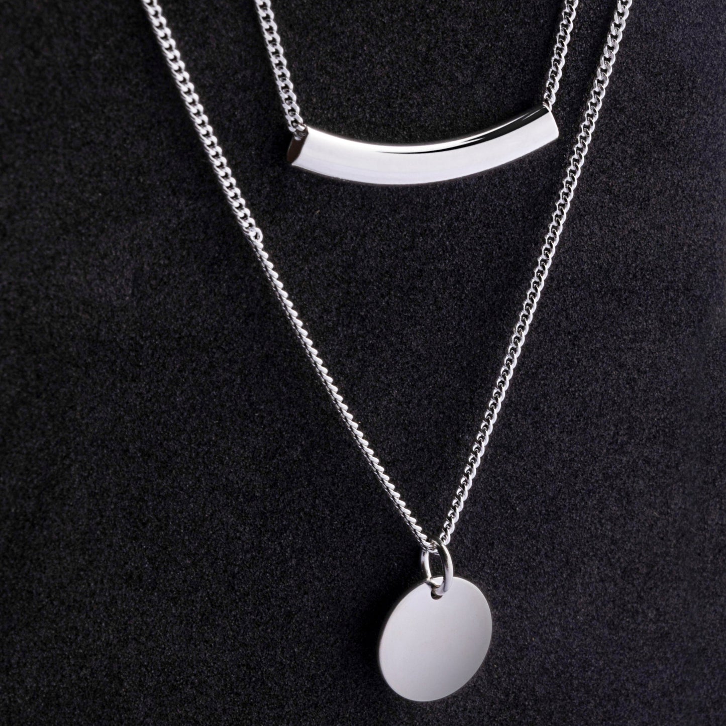 STERLING SILVER CHAIN WITH PENDENT