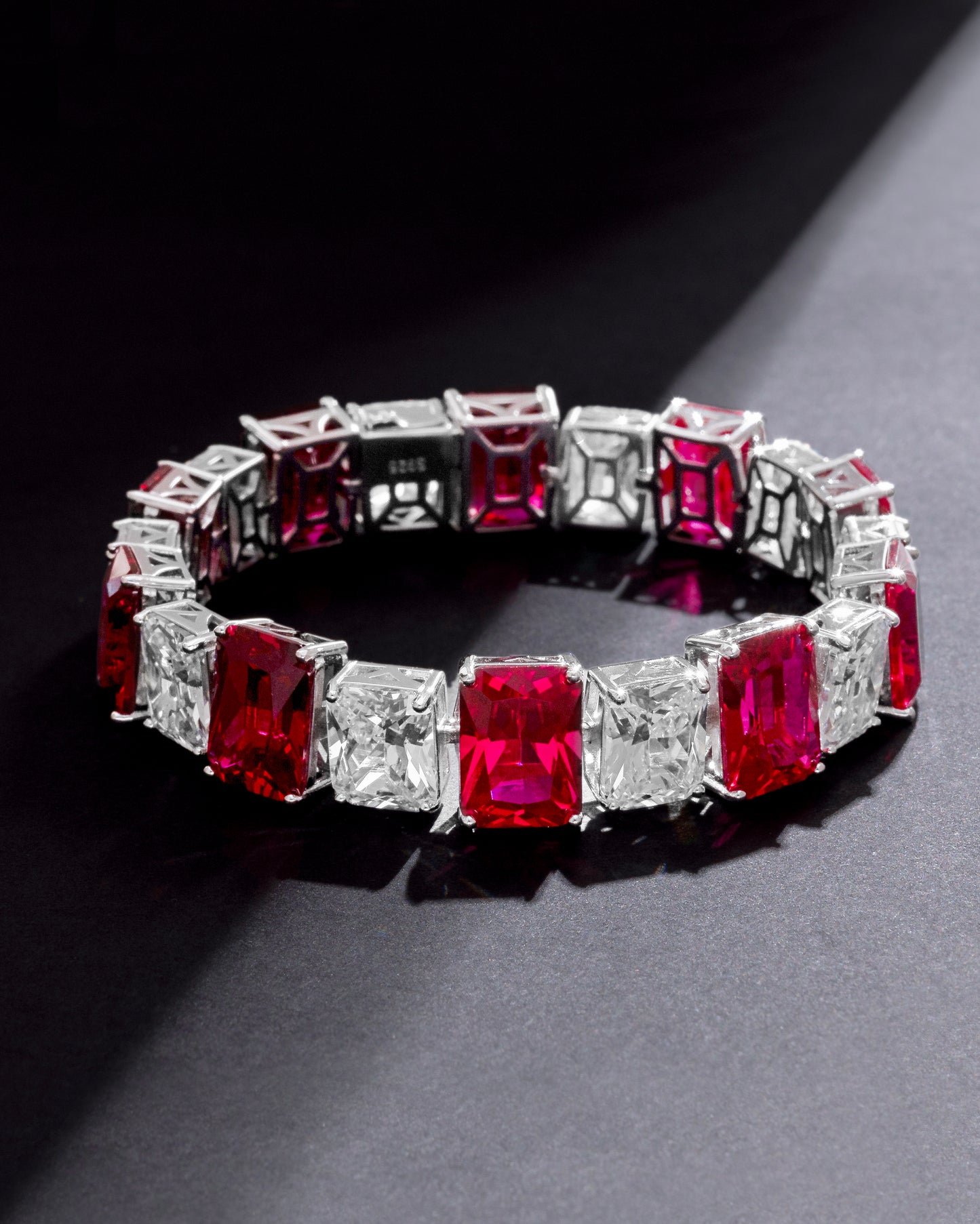 ICE CUT CZ FAR SIZE BRACELET