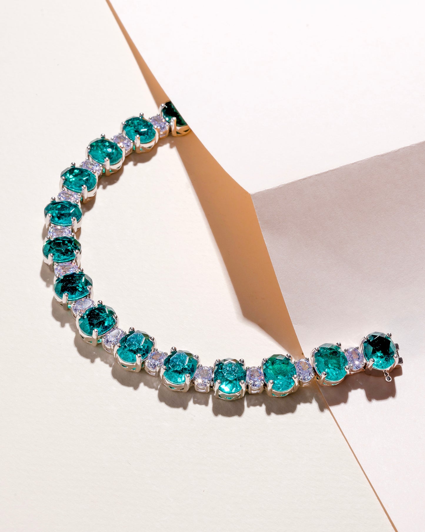 ICE CUT CZ FAR SIZE BRACELET