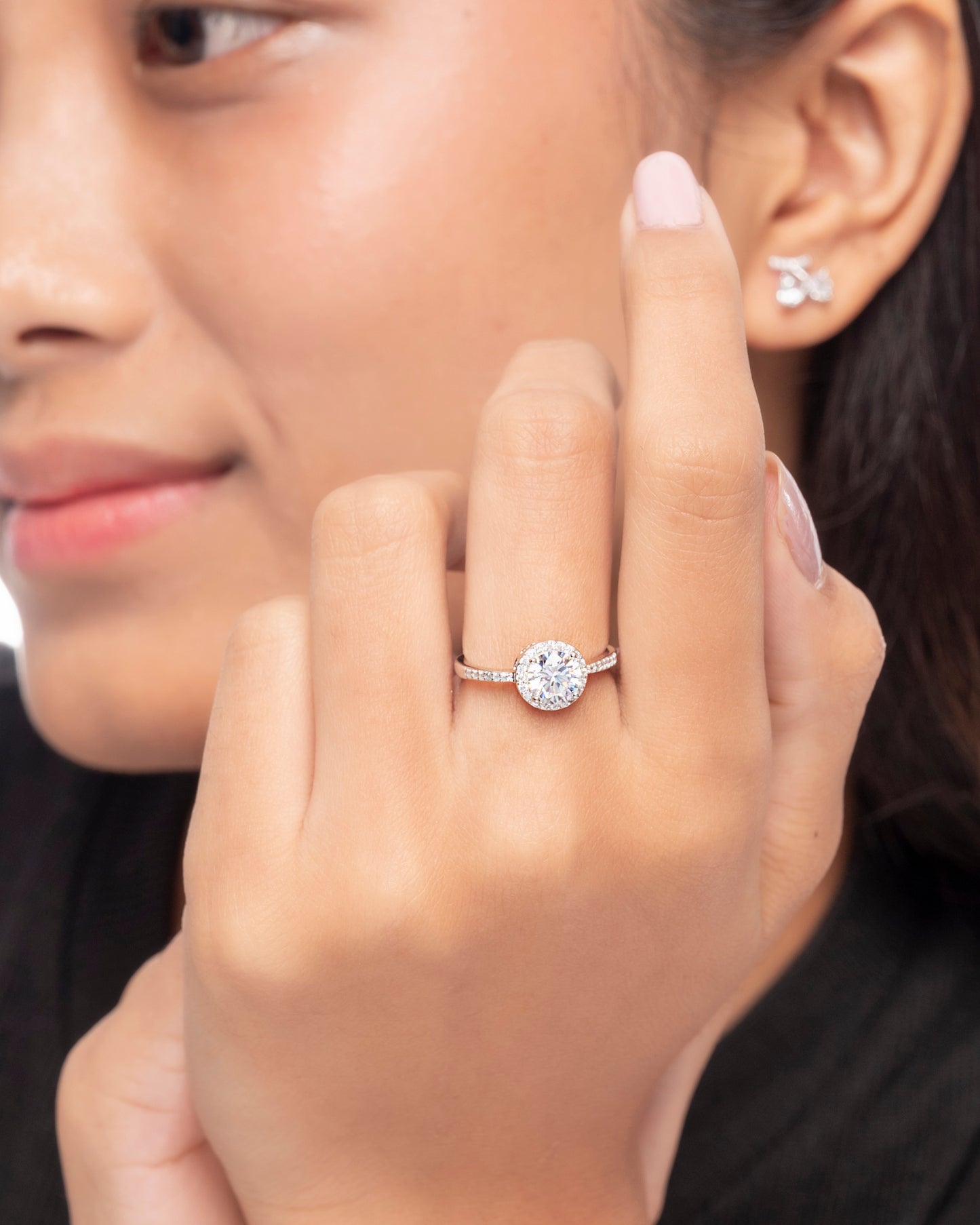 RING STUDDED WITH CZ