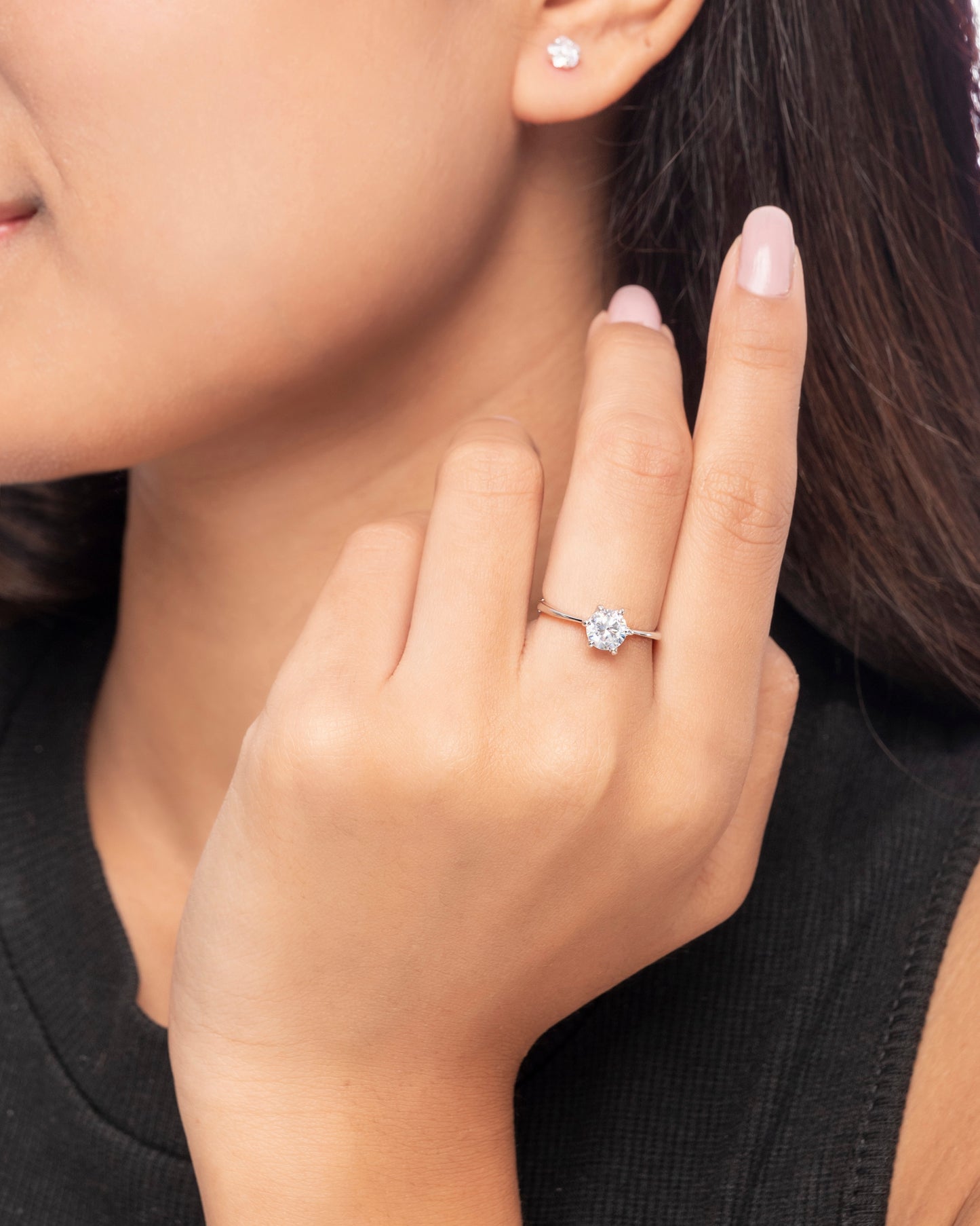 SOLITAIRE CZ RING