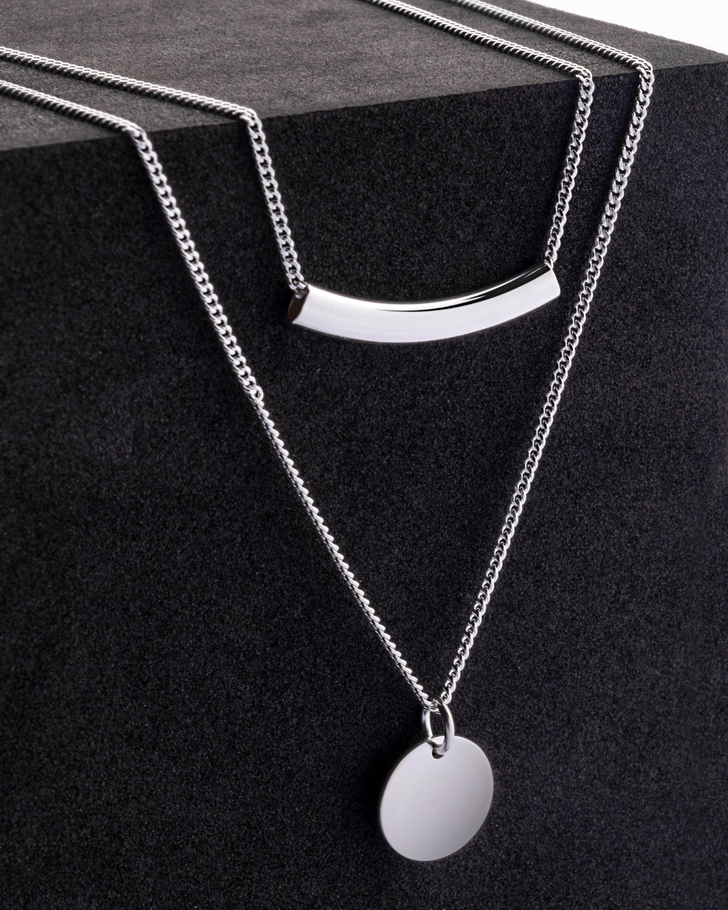 STERLING SILVER CHAIN WITH PENDENT