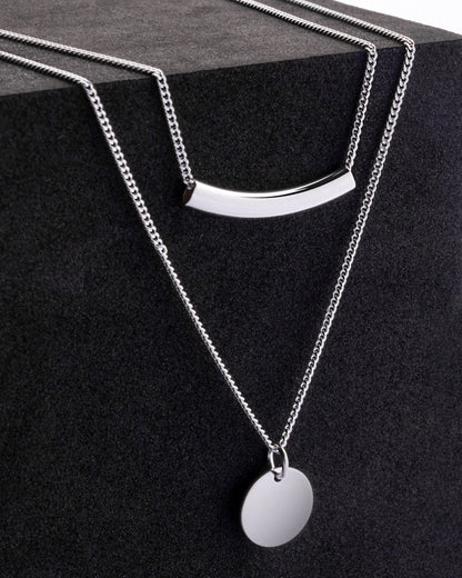 STERLING SILVER CHAIN WITH PENDENT