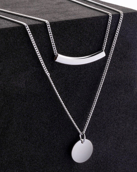 STERLING SILVER CHAIN WITH PENDENT