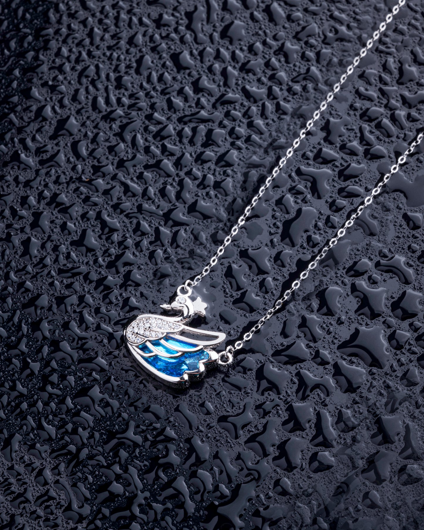 MOONSTONE DOVE PENDENT