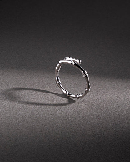 ADJUSTABLE SILVER RING