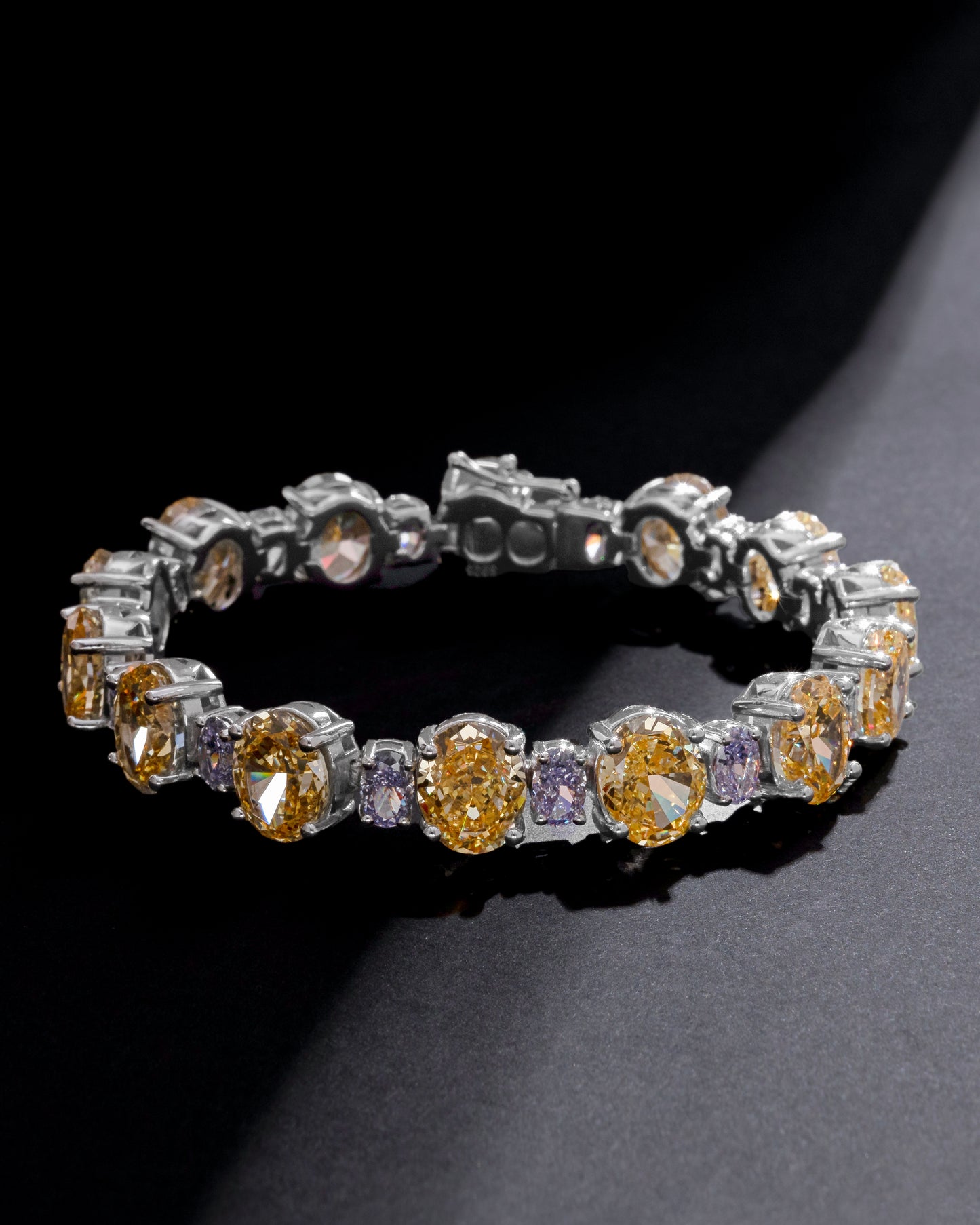 ICE CUT CZ FAR SIZE BRACELET