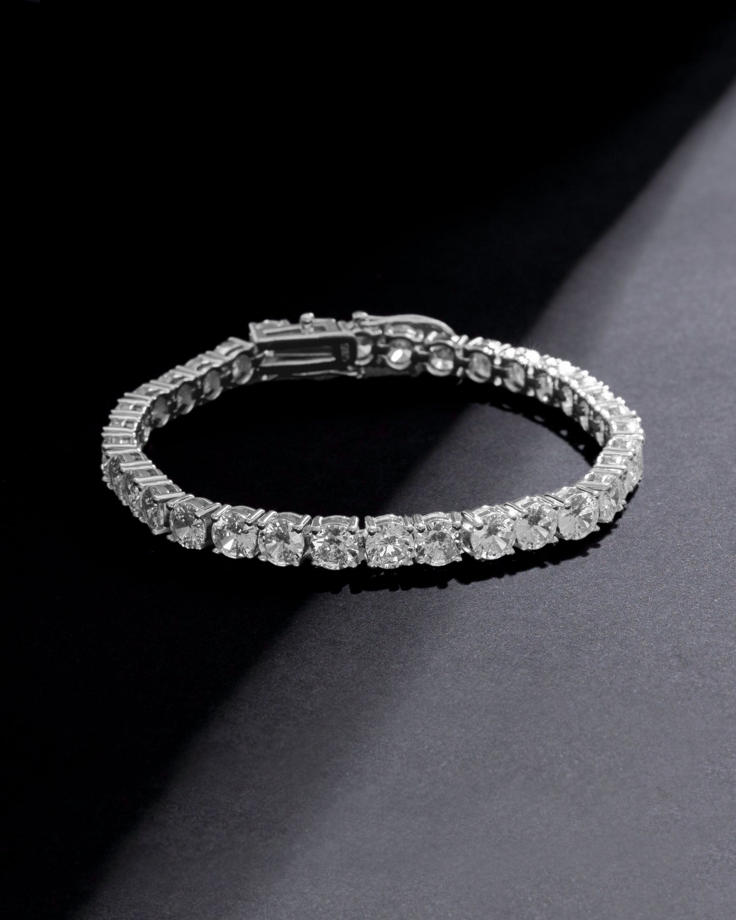 TENNIS BRACELET STUDDED WTH CZ