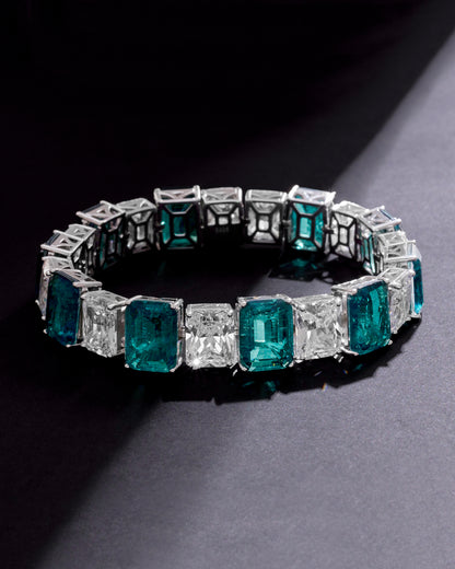 ICE CUT CZ FAR SIZE BRACELET