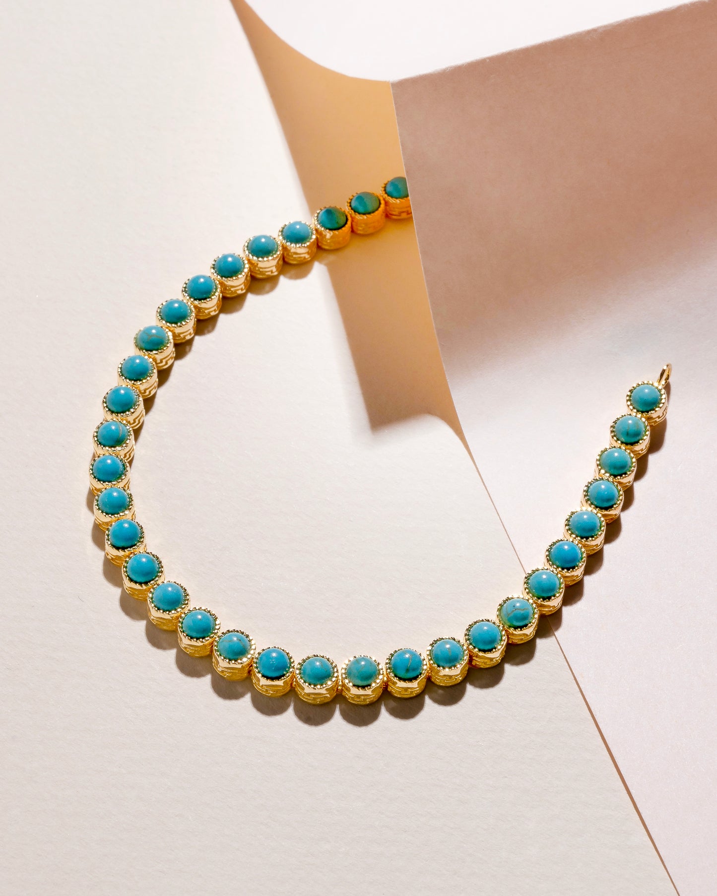 TURQUOISE TENNIS BRACELET