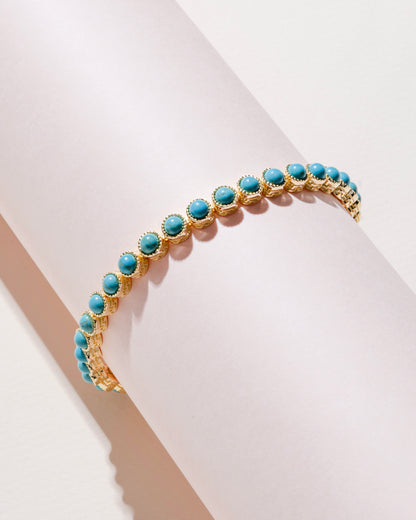 TURQUOISE TENNIS BRACELET