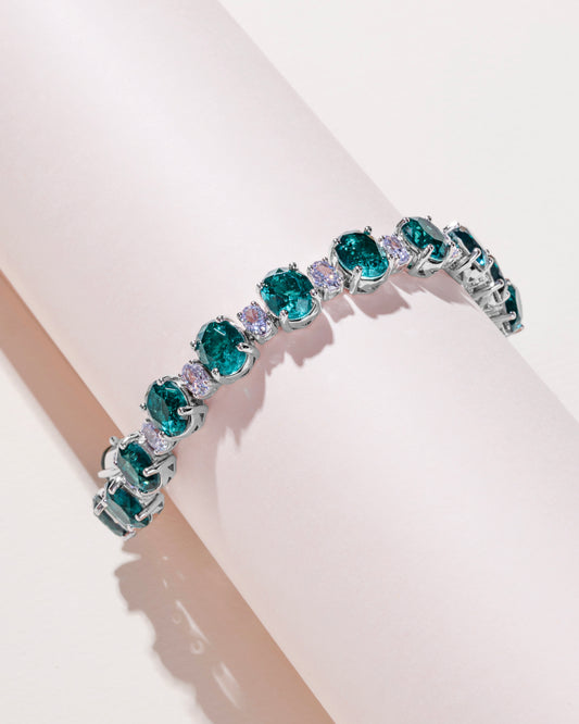 ICE CUT CZ FAR SIZE BRACELET